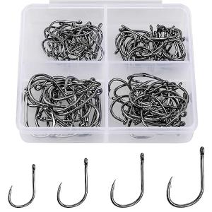 ReeMoo Premium Fishing Hooks with Portable Box