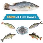 ReeMoo Premium Fishing Hooks with Portable Box