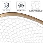 Long Wooden Fly Fishing Net with Measuring Dots