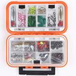 LESOVI Waterproof Fishing Lure Tackle Box Organizer