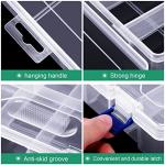 Honoson 6 Pack Clear Fishing Tackle Box