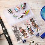 Honoson 6 Pack Clear Fishing Tackle Box