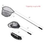 Telescoping Fishing Landing Net with Stainless Handle