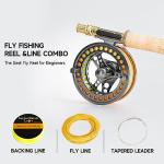 Angler Dream Fly Fishing Reel and Line Combo