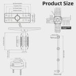 HITORHIKE Kayak Fish Finder Mount with Arm Options