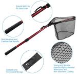 YVLEEN Foldable Fishing Net with Telescopic Handle