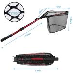 YVLEEN Foldable Fishing Net with Telescopic Handle