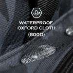 Ghosthorn Fishing Tackle Bag with Rod Holder