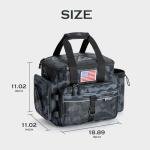 Ghosthorn Fishing Tackle Bag with Rod Holder