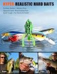 Large Fishing Tackle Box Kit with 417 Pieces