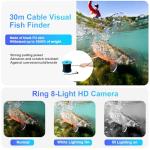 Portable Underwater Fishing Camera with Night Vision