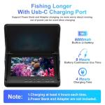 Portable Underwater Fishing Camera with Night Vision