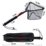 Sougayilang Foldable Fishing Landing Net with EVA Handle