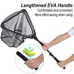 Sougayilang Foldable Fishing Landing Net with EVA Handle