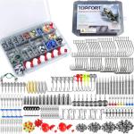 TOPFORT 343-Piece Fishing Tackle Accessories Kit