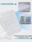 Clear Plastic Bead Organizer Box with 36 Grids