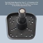 Universal Fishfinder Mount for Boats - Black