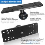 Aluminum Fish Finder Mount for Boats and Kayaks