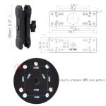 Aluminum Fish Finder Mount with 1.5" Ball