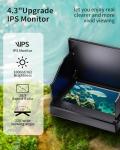 Portable Fishing Camera with Night Vision and LCD
