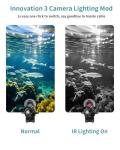 Portable Fishing Camera with Night Vision and LCD