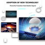 RICANK Portable Kayak Fish Finder - Fish Depth Finder for Boats - Rechargeable Transducer Fishing Gear Kayak Fishing Accessories Fishfinder Fish Finders & Depth Finders for Boats