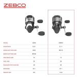 Zebco Bullet Size 30 Spincast Fishing Reel