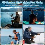 Portable 1080P Underwater Fishing Camera with LCD