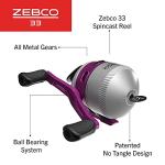 Zebco 33 Spincast Reel with Bite Alert
