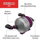 Zebco 33 Spincast Reel with Bite Alert