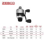 Zebco 33 Spincast Fishing Reel with Cajun Line