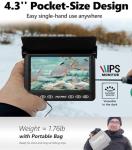 FishPRO Underwater Camera 4.3'' with IR & USB-C