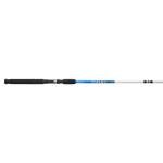 Shakespeare Tiger Casting Rod, 6'6" 2-Piece Fishing Rod, Tubular Fiberglass Rod Blank Construction, Comfortable and Durable EVA Handle