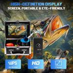 FarmNix 7" Underwater Fishing Camera with 98FT Depth