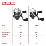 Zebco Delta Spincast Reel - Right/Left Retrieve