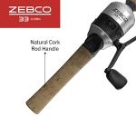 Zebco 33 Spincast Reel and Fishing Rod Combo