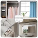 Adjustable Telescopic Clothesline and Shower Rod