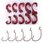 Alwonder 100-Pack EWG Hooks for Bass Fishing