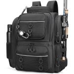 WANOON Fishing Backpack with Rod Holders and Storage
