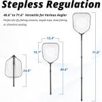 Telescoping Carbon Fiber Fishing Landing Net