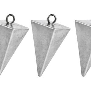Dr.Fish 5 Pack Pyramid Sinkers for Saltwater Fishing