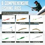 TOPFORT 343-Piece Fishing Tackle Accessories Kit