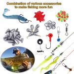 TOPFORT 343-Piece Fishing Tackle Accessories Kit