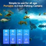 Blu7ive Underwater Camera with 4.3" Monitor