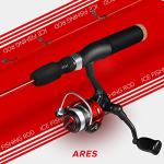 PLUSINNO Ultralight Ice Fishing Rod and Reel Combo