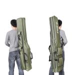 LEOFISHING Portable Fishing Tackle Storage Bag Green
