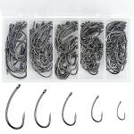 200pcs Barbless Fishing Hooks for Carp and Trout