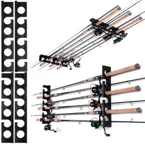 Ghosthorn Wall-Mounted Fishing Rod Holder System