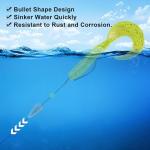 29-Piece Bullet Slip Sinkers Kit for Bass Fishing