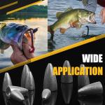 29-Piece Bullet Slip Sinkers Kit for Bass Fishing